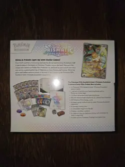 Pokemon Prismatic Evolutions Pokemon Center Sealed ETB Elite Trainer Box - Image 3