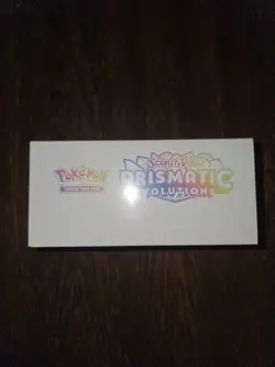 Pokemon Prismatic Evolutions Pokemon Center Sealed ETB Elite Trainer Box - Image 5