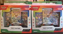 2 Pokemon First Partner Illustration Collection Series 1 Exclusive Promo Box - Image 2