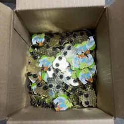 Lot Of 100x Pokemon Ascended Hero’s Deluxe Pins - Totodile - Image 1