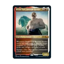 WOTC MtG Commander Legends Bruse Tarl, Boorish Herder (Foil Etched) (MR) NM - Image 1