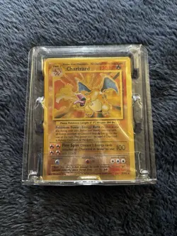 2021 Pokemon Celebrations Ultra Premium Collection Charizard Metal Gold - Image 1