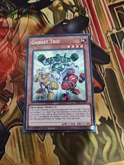 Gadget Trio MP25-EN061 Prismatic Secret Rare 1ST ED NM Yugioh - Image 1
