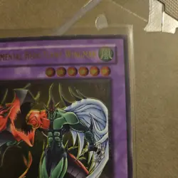 Yugioh Elemental Hero Flame Wingman TLM-EN035 Ultimate Rare 1st Edition - Image 5
