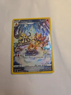 Magmortar GG03/GG70 Crown Zenith: Galarian Gallery Holo 18 Pokemon Full Art Alt - Image 3