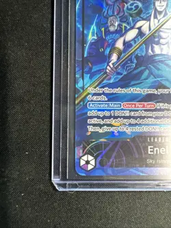 One Piece Adventure On Kami's Island Enel OP15-058 Leader Alt Art English - Image 4