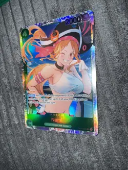Nami OP14-031 Super Rare The Azure Sea's Seven One Piece Foil - Image 3