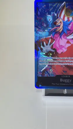 Buggy OP09-042 Leader Alt Art- One Piece TCG - Starter Deck 25 NM Foil English - Image 3