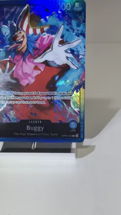 Buggy OP09-042 Leader Alt Art- One Piece TCG - Starter Deck 25 NM Foil English - Image 4