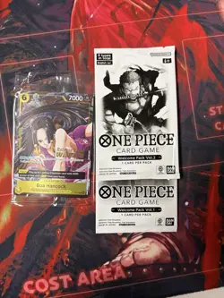 One Piece CCG Boa Hancock P-115 OP15 Pre-release Event Winner Promo - Image 1