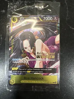 One Piece CCG Boa Hancock P-115 OP15 Pre-release Event Winner Promo - Image 3