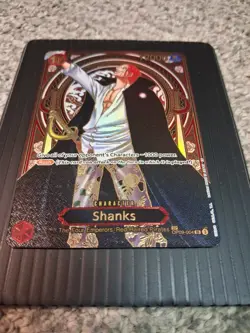 One Piece (English) (Gold) Shanks - (SP) OP09-004 Carrying On His Will Foil - Image 2