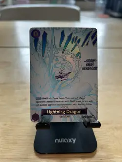 One Piece TCG Lightning Dragon Alt Art OP15-077 - Image 2