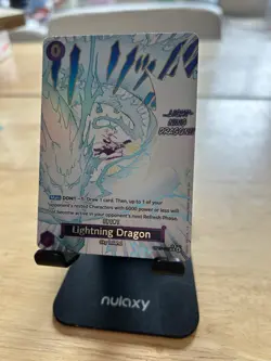 One Piece TCG Lightning Dragon Alt Art OP15-077 - Image 3