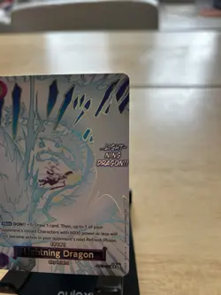 One Piece TCG Lightning Dragon Alt Art OP15-077 - Image 5