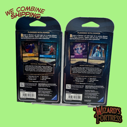 Disney Lorcana Rise of the Floodborn Starter Deck Lot of 2 Sealed TCG - Image 2