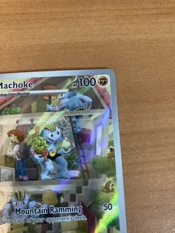 Machoke 177/165 Pokemon TCG Illustration Rare SV: Scarlet & Violet 151 NM Card - Image 4