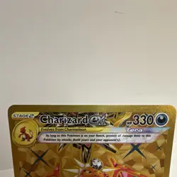 Pokemon Charizard Base Set Holo Rare 004/102 Stage 2 HP 120 TCG Card - Image 2