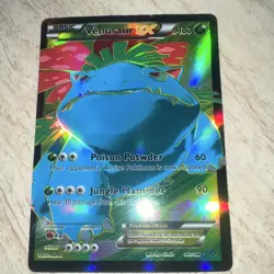 The Pokemon Company Venusaur EX Full Art 141/146 XY Ultra Rare Holo 180 HP Card - Image 1