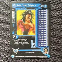 Score Dragon Ball GT 2004 Hero Personality Card Lot - 6 Cards: Gogeta, Goku, Pan - Image 4