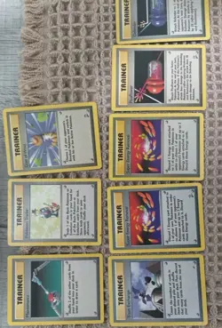 1st Edition -Pokemon Cards -Trainer Cards Lot- 100% Vintage (43 Cards) - Image 2