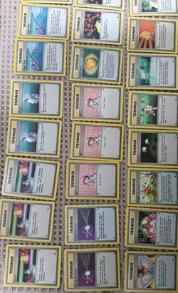 1st Edition -Pokemon Cards -Trainer Cards Lot- 100% Vintage (43 Cards) - Image 3