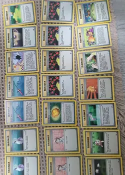 1st Edition -Pokemon Cards -Trainer Cards Lot- 100% Vintage (43 Cards) - Image 4