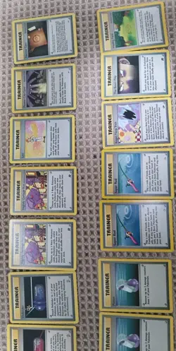 1st Edition -Pokemon Cards -Trainer Cards Lot- 100% Vintage (43 Cards) - Image 5