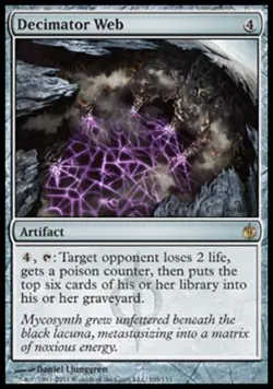Decimator Web - Light Play MTG Mirrodin Besieged - Image 1