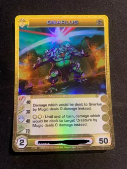 Gnarlus - Super Rare - Chaotic Card - Silent Sands 'Max Energy' - Image 1