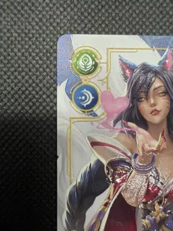 Riftbound METAL Card Ahri Nine-Tailed Fox Las Vegas Prize Wall Exclusive English - Image 4