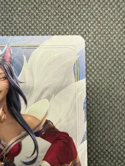 Riftbound METAL Card Ahri Nine-Tailed Fox Las Vegas Prize Wall Exclusive English - Image 5