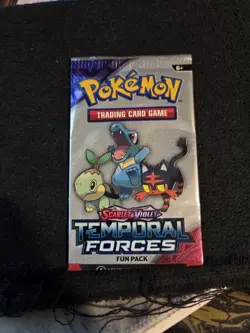 Pokemon Tcg Scarlet & Violet Temporal Forces Fun Booster 3-Card Pack - Image 1
