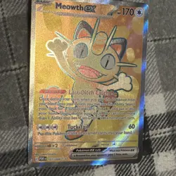 Pokemon TCG: Meowth ex 107/088 Me03 Perfect order NM - Full Art - Image 1