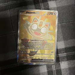 Pokemon TCG: Meowth ex 107/088 Me03 Perfect order NM - Full Art - Image 4
