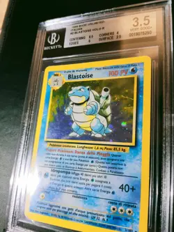 Pokemon Blastoise Set Base BGS 3.5 Ita No Shining Goldstar - Image 3