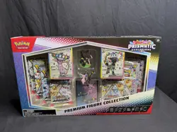 Pokemon Prismatic Evolutions Bundle – 2x Premium Figure + 2x Booster Packs - Image 3