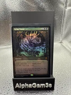 Grim Tutor Showcase Foil - Mythic - Special Guests Foundations MTG - Image 1