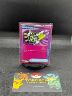 Scoop Up Cyclone 128/131 ACE SPEC Rare Prismatic Evolutions Pokemon NM/M - Image 1