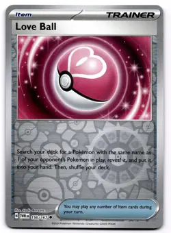 Love Ball 156/167 Twilight Masquerade Uncommon Reverse Holo Near Mint - Image 1