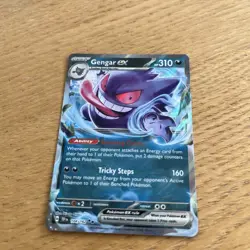 Gengar ex 104/162 Double Rare Temporal Forces Pokemon Near Mint - Image 4