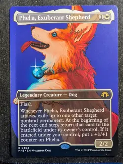 Phelia, Exuberant Shepherd - Borderless - Modern Horizons 3 (MTG) - Image 1