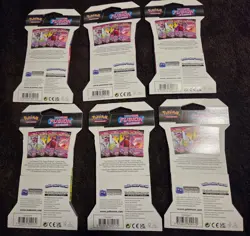 Pokemon TCG - X6 Fusion Strike Sleeved Booster Pack - New Sealed - Image 2