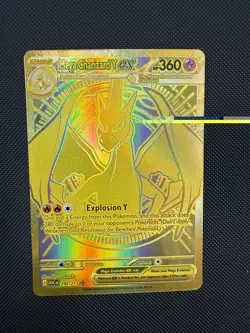 Mega Charizard Y EX 294/217 Gold Hyper Rare, Ascended Heroes, Pokemon TCG (NM) - Image 1