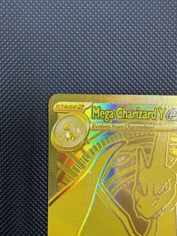 Mega Charizard Y EX 294/217 Gold Hyper Rare, Ascended Heroes, Pokemon TCG (NM) - Image 2