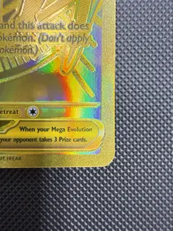 Mega Charizard Y EX 294/217 Gold Hyper Rare, Ascended Heroes, Pokemon TCG (NM) - Image 4