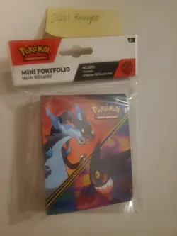 Pokemon TCG: Mini Portfolio Q1 2026 Phantasmal Flames - Binder Only Fast Ship - Image 1