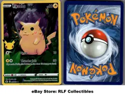 2021 Pokemon, Celebrations , #005/025 Pikachu, Holo Rare - Image 1