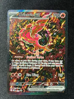 Oricorio ex #024 Pokemon Mega Evolution Black Star Promos - Image 1