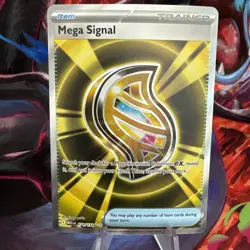 Mega Signal - 171/132 - Pokemon TCG Mega Evolutions - Ultra Rare Full Art - NM - Image 1